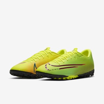 Nike Mercurial Vapor 13 Academy MDS TF - Férfi Focicipő - Citrom/Fekete